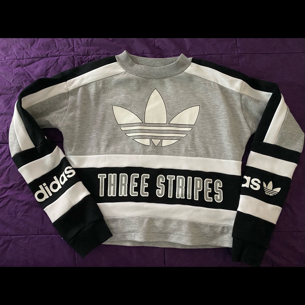 Adidas Cropped Sweatshirt